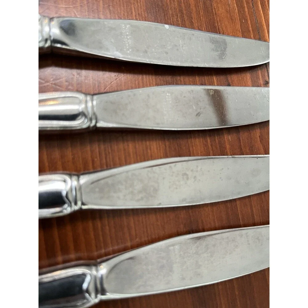 Read And Barton Stainless Steel Shell Pattern Dinner Knife